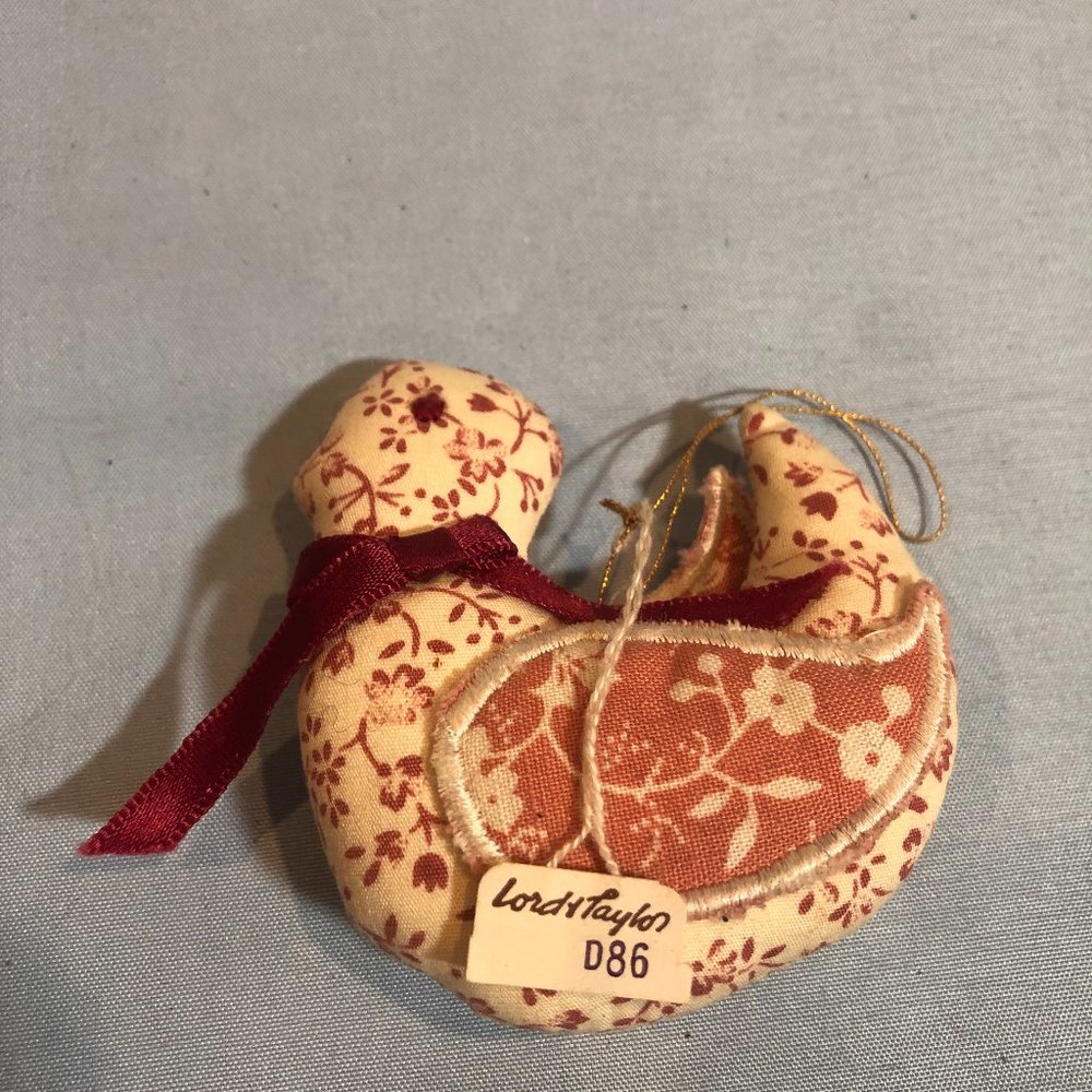 NWT Lord & Taylor Handmade Bird Ornament #F52